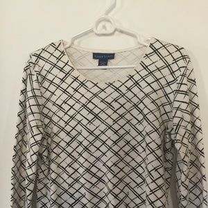 Karen Scott Pull Over Long Sleeves Shirt